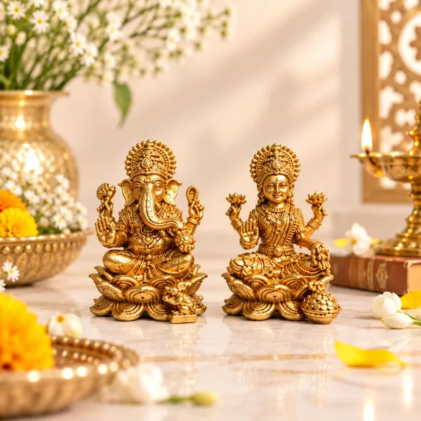 A_S_Ventures_Brass_Lakshmi_Ganesh_Murti_Set_4_Cm_Laxmi_Ganesh_Ji_Idol_For_Home_Temple_Diwali_Puja_Small_Ganpati_Laxmi_Statue_For_Dhanteras_Office_Shop_Festive_Gifts