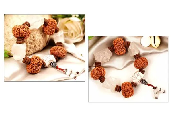 10_Mukhi_Rudraksha_Crystal_Quartz_Bracelet