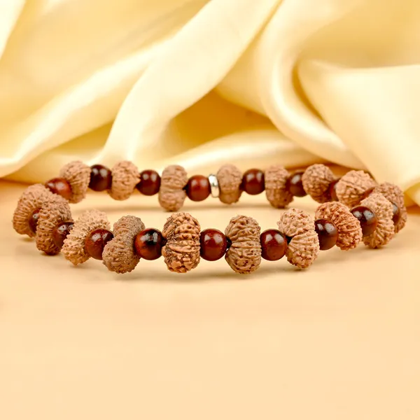 15_Mukhi_X_Red_Sandalwood_Bracelet