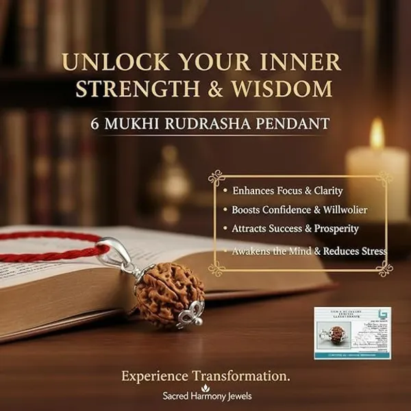 6_Mukhi_Nepali_Rudraksha_Silver_Pendant