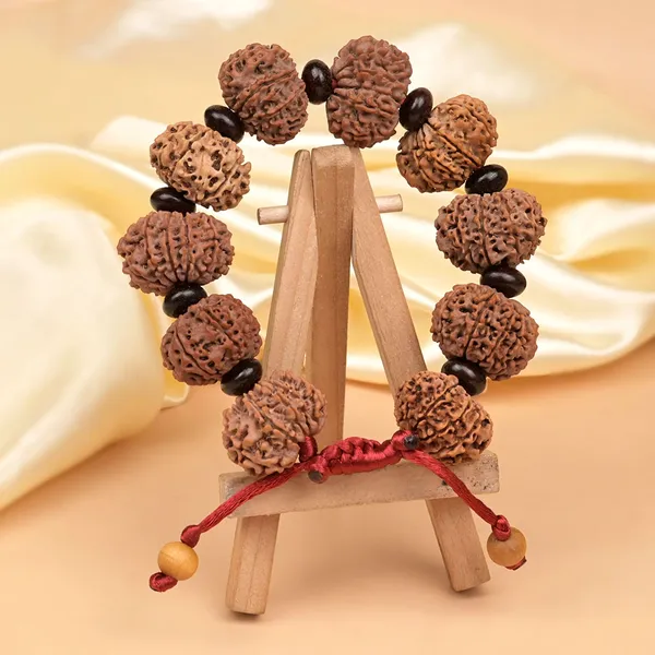 Brown_Rudraksha_Adjustable_15_Mukhi_Nepali_Red_Sandalwood_Bracelet