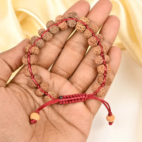 11_Mukhi_Gaurishankar_Java_Rudraksha_Bracelet
