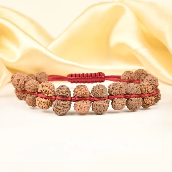 11_Mukhi_Gaurishankar_Java_Rudraksha_Bracelet