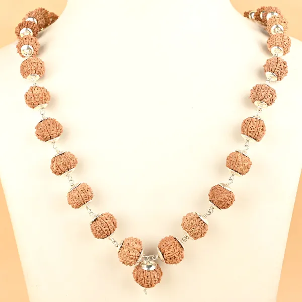 10_Mukhi_Nepali_Rudraksha_925_Silver_Caps_Kantha_Mala