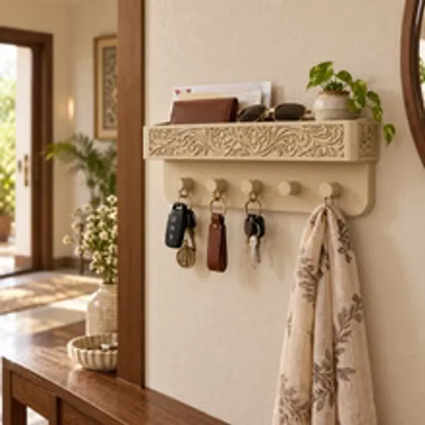 Pla_Jharokha_Wall-Mounted_Key_Shelf_Sand_Beige