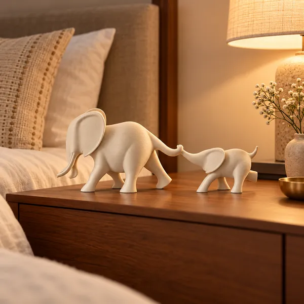 Blancspace_Elephant_Duo_Figurine_Warm_Ivory
