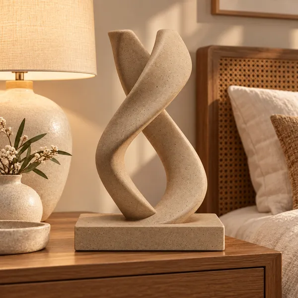 Two_Souls_Abstract_Sculptural_Showpiece_Caramel_Taupe