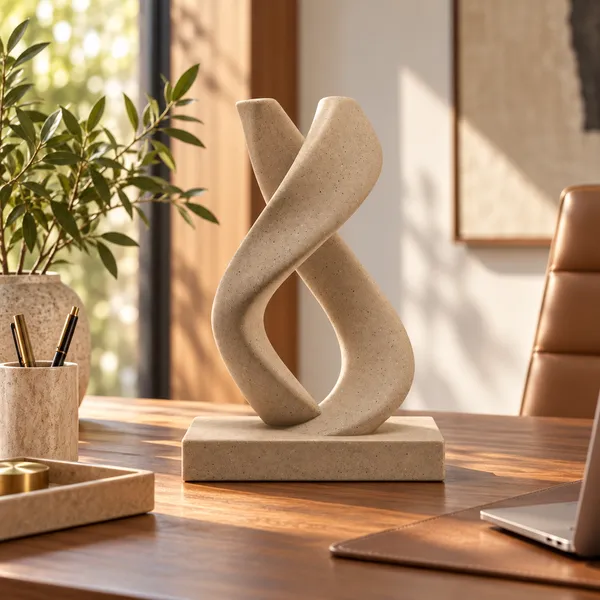 Two_Souls_Abstract_Sculptural_Showpiece_Caramel_Taupe