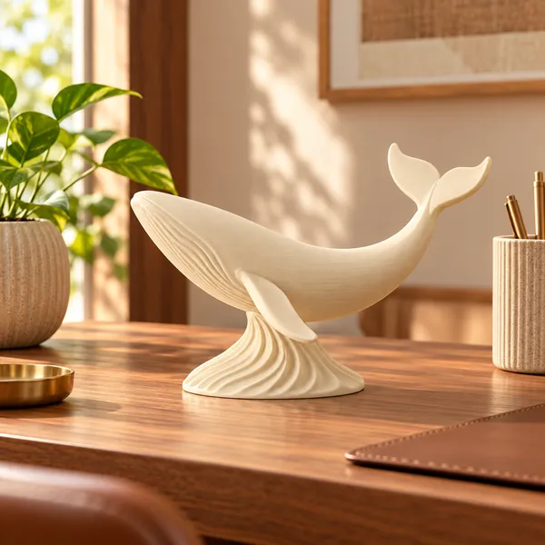 Japandi_Whale_Decorative_Sculpture_Warm_Taupe