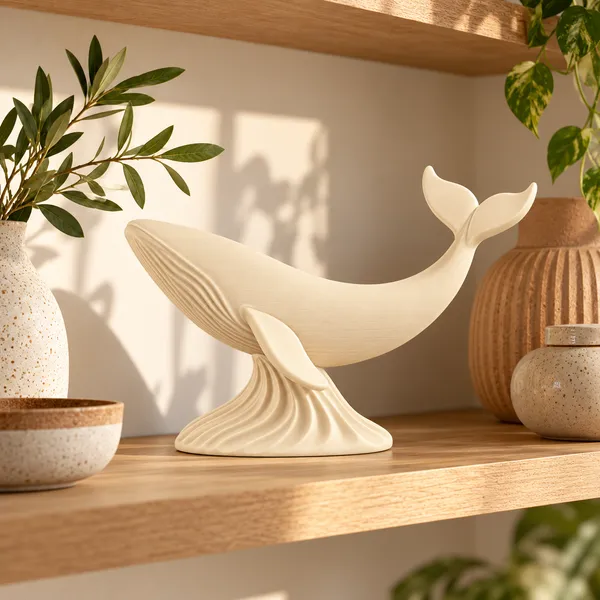 Japandi_Whale_Decorative_Sculpture_Warm_Taupe