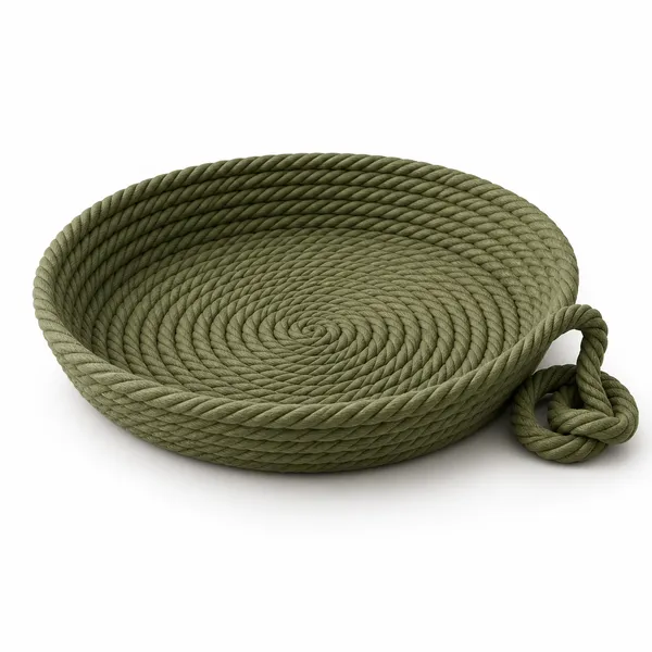Pla_Rope_Detail_Decorative_Tray_Olive_Green
