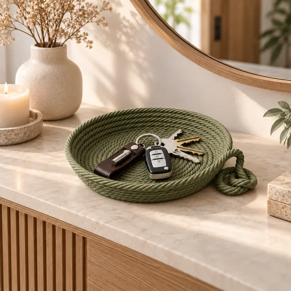 Pla_Rope_Detail_Decorative_Tray_Olive_Green