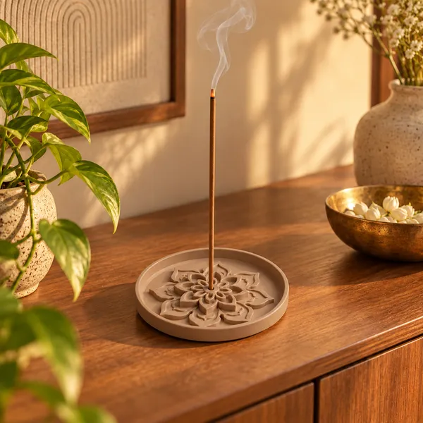 Pla_Minimalist_Lotus_Incense_Holder_Warm_Taupe