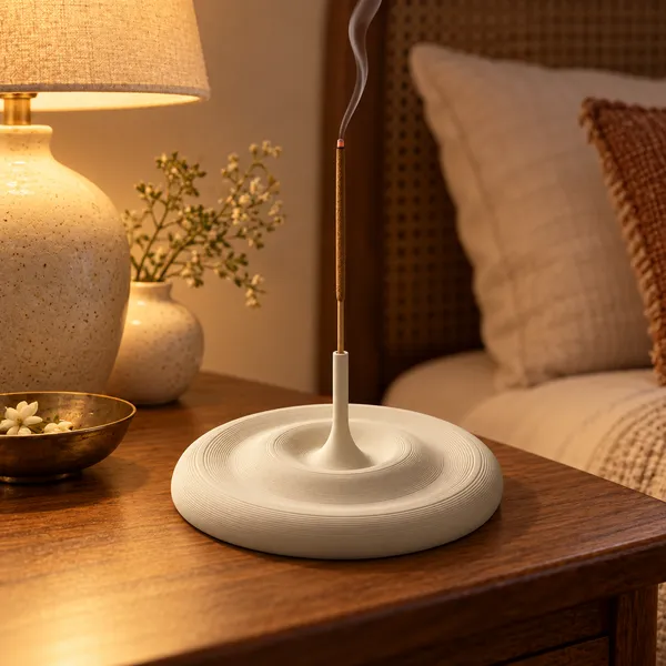 Pla_Minimalist_Sculptural_Water_Drop_Holder_Warm_Ivory