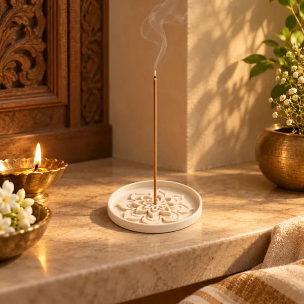 Pla_Minimalist_Lotus_Incense_Holder_Terracotta