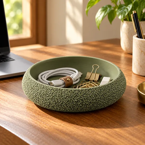Pla_Lotus_Incense_Holder_Olive_Green