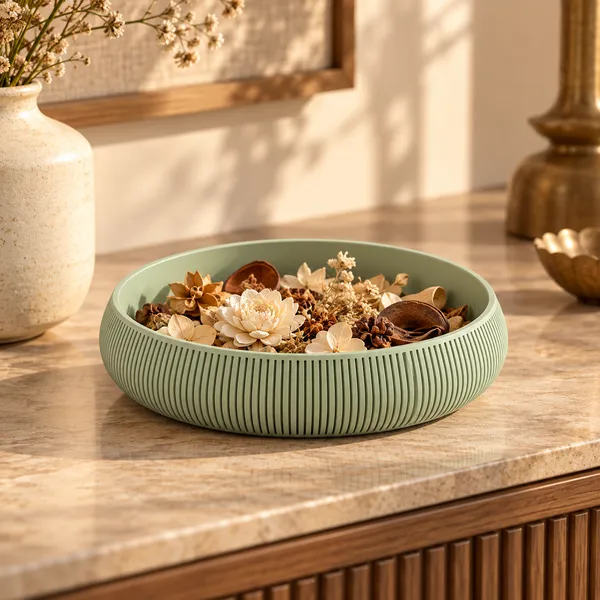 Pla_Minimalist_Catchall_Entryway_Bowl_Olive_Green
