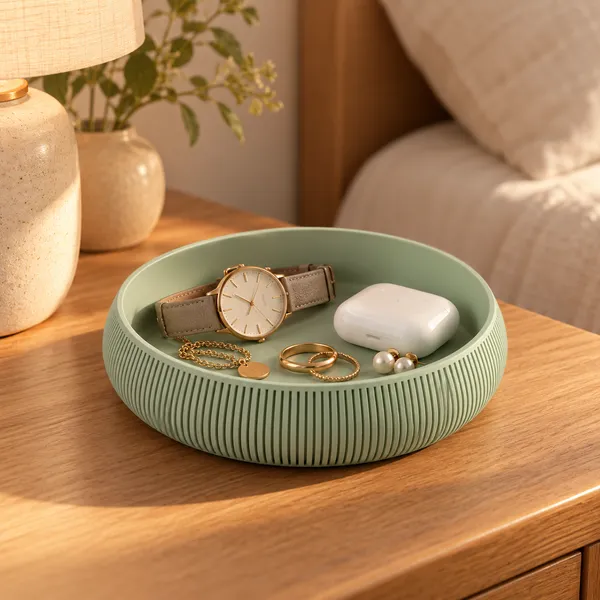 Pla_Minimalist_Catchall_Entryway_Bowl_Olive_Green