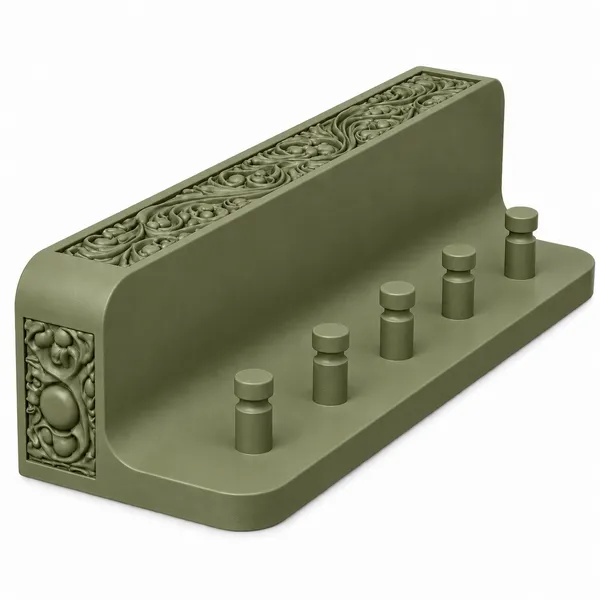 Pla_Jharokha_Wall-Mounted_Key_Shelf_Charcoal
