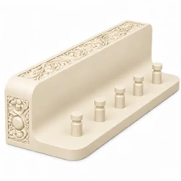 Pla_Jharokha_Wall-Mounted_Key_Shelf_Olive_Green