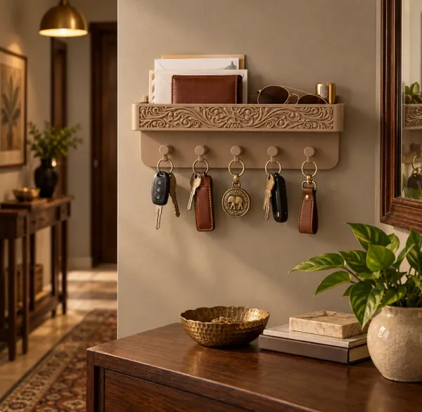 Pla_Jharokha_Wall-Mounted_Key_Shelf_Terracotta