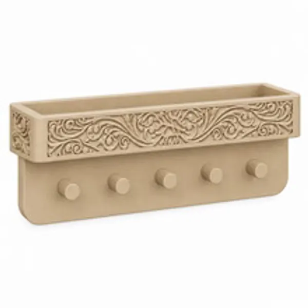 Pla_Jharokha_Wall-Mounted_Key_Shelf_Sand_Beige