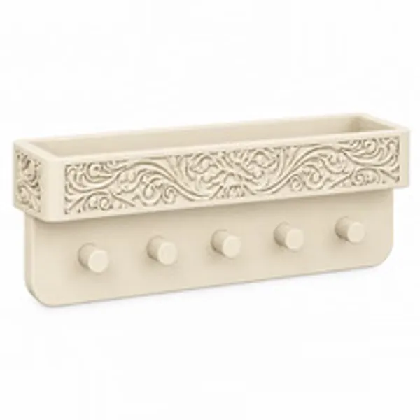 Pla_Jharokha_Wall-Mounted_Key_Shelf_Olive_Green