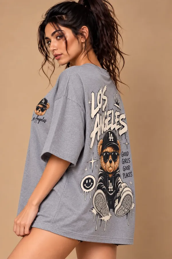 Grey_Cotton_Oversized_Los_Angeles_Graphic_T-Shirt_For_Women