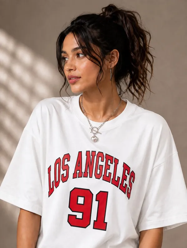 White_Cotton_Oversized_Los_Angeles_Graphic_T-Shirt_For_Women
