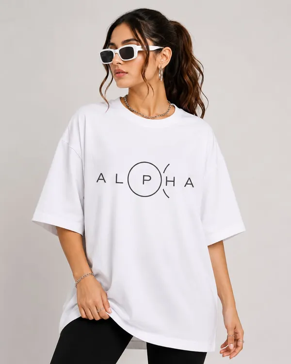 White_Cotton_Oversized_Alpha_Graphic_T-Shirt_For_Women