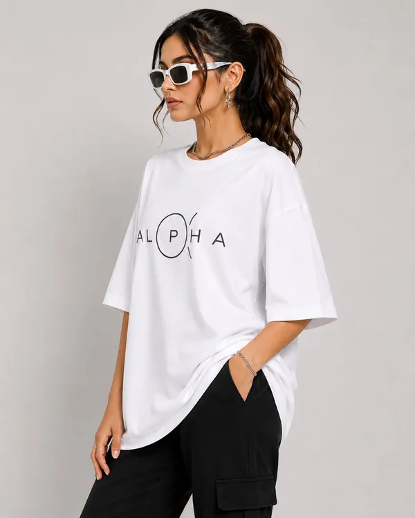 White_Cotton_Oversized_Alpha_Graphic_T-Shirt_For_Women