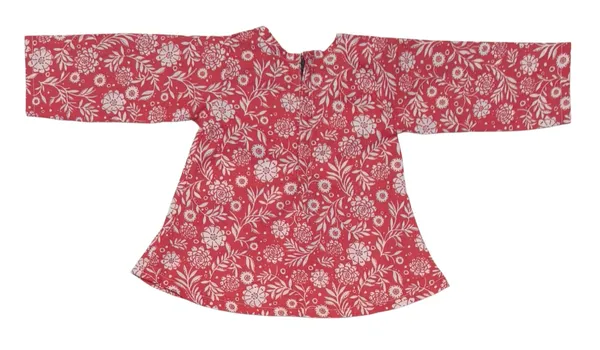 Blue_And_Red_Cotton_Co-Ord_Sleepwear_Set_For_Girls_(Pack_Of_2)
