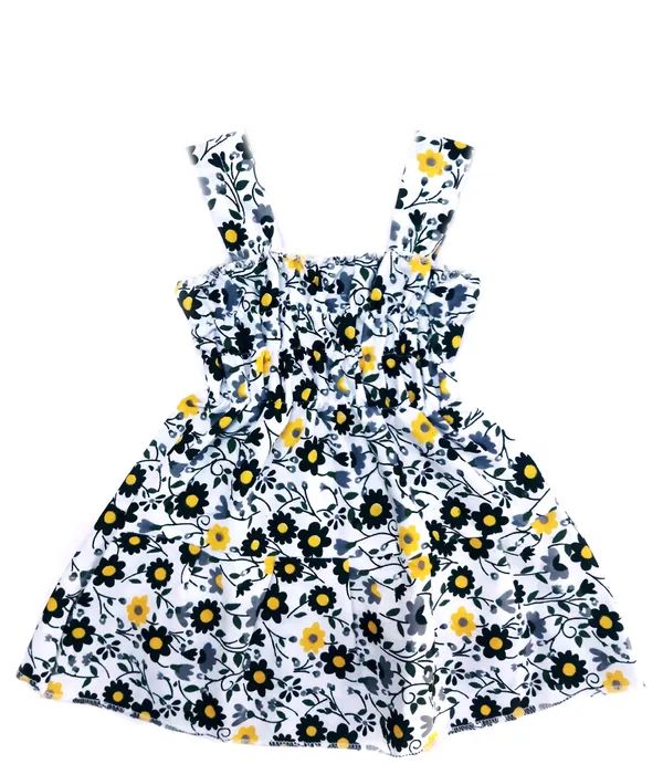Multicolour_Cotton_Jhabla_Frock_For_Baby_Girls_(Pack_Of_4)