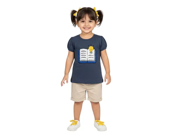 Grey_Cotton_Regular_Fit_T-Shirt_For_Girls