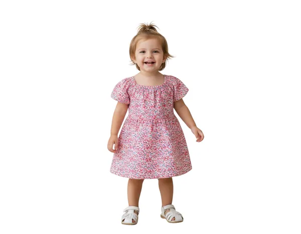 Multicolor_Cotton_Frock_For_Girls_(Pack_Of_4)