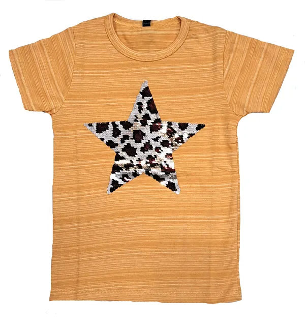 Mustard_Cotton_Regular_Fit_T-Shirt_For_Girls