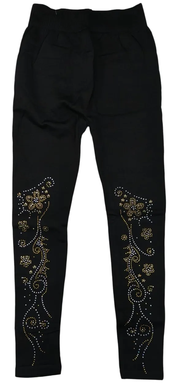 Black_Poly_Cotton_Slim_Fit_Leggings_For_Girls