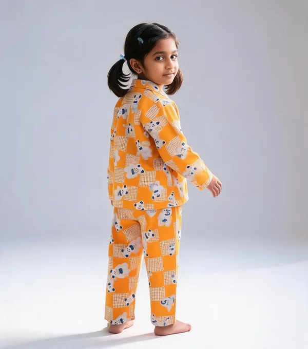 Orange_Cotton_Night_Suit_For_Boys_And_Girls