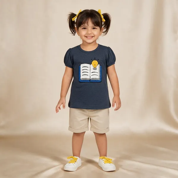 Grey_Cotton_Regular_Fit_T-Shirt_For_Girls
