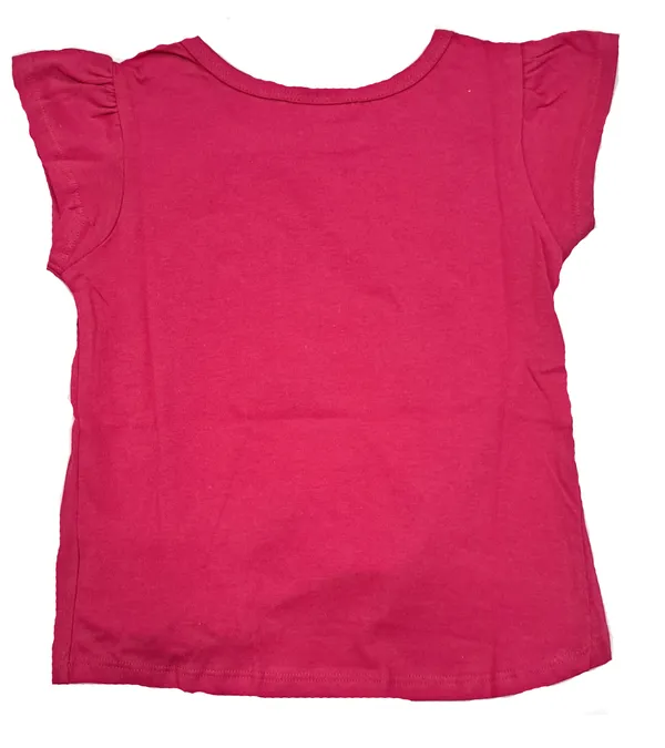 Pink_Cotton_Ruffle_Sleeve_T-Shirt_For_Girls
