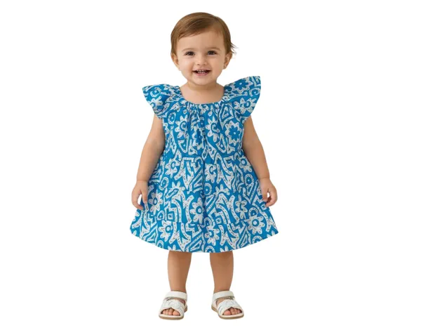 Multicolor_Cotton_Frock_For_Girls_(Pack_Of_4)