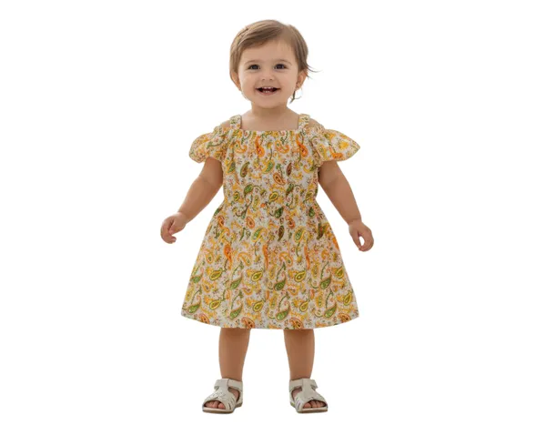 Multicolor_Cotton_Frock_For_Girls_(Pack_Of_4)
