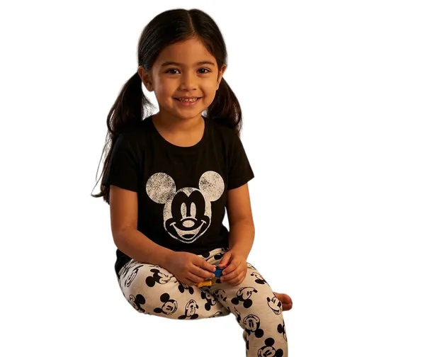 Black_Hosiery_Cotton_T-Shirt_Pajama_Set_For_Girls