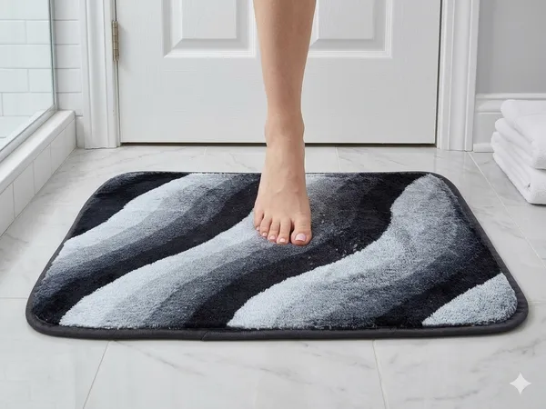 Grey_Navy_Geometric_Pattern_Area_Rug_38x58cms_(Pack_of_2)_Best_use_Bathroom,_Door,_Room,_Kitchen