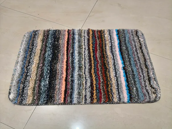 Multicolor_Striped_Textured_Doormat