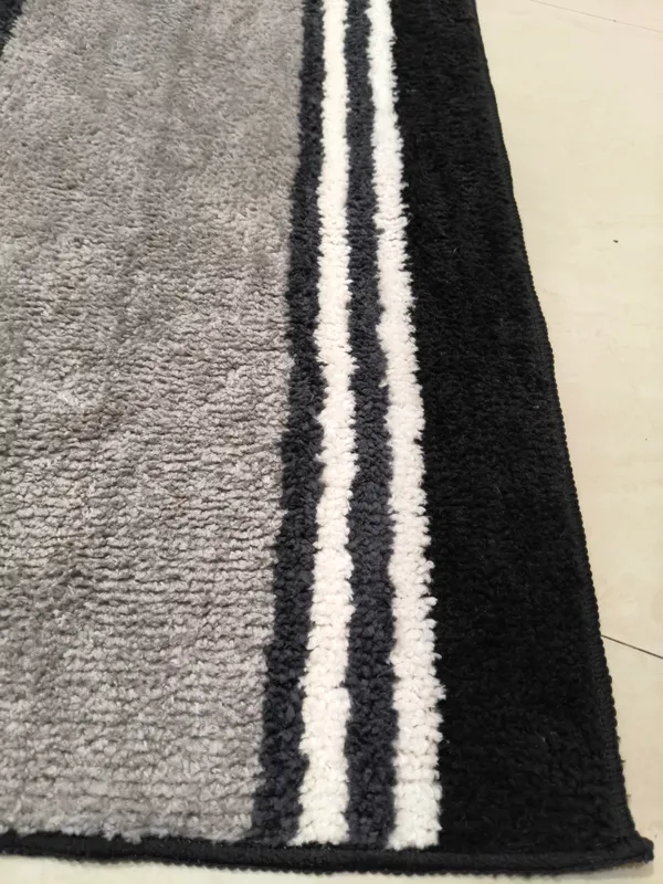 Grey_Striped_Rectangular_Runner_Rug