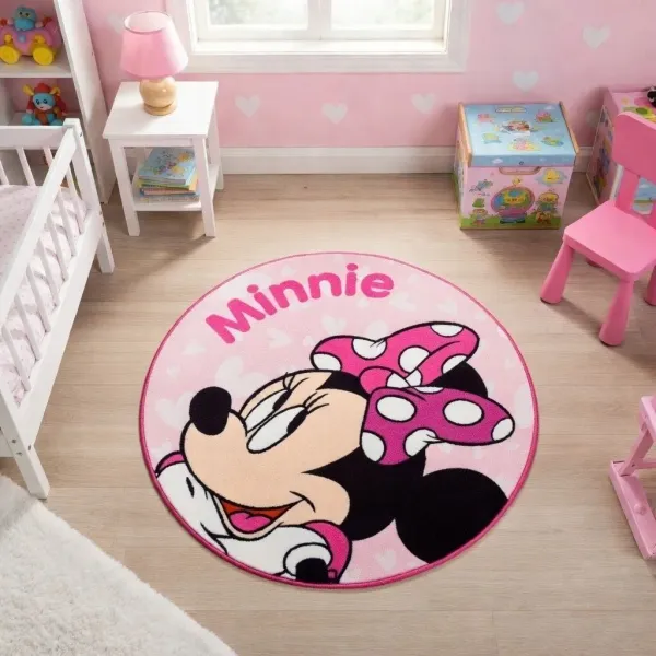 Textile_Cartoon_Print_Round_Floor_Mat