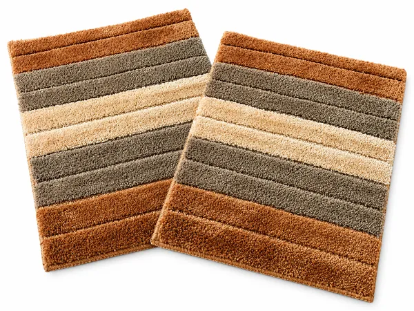 High_Low_Microfiber_Bath_Mat_Soft_Anti_Slip_Luxury_Mats_for_Bathroom_Door_40X60_Cm_(GOLD)_Pack_of_2,_Rectangular