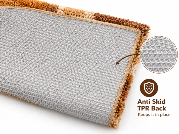 High_Low_Microfiber_Bath_Mat_Soft_Anti_Slip_Luxury_Mats_for_Bathroom_Door_40X60_Cm_(GOLD)_Pack_of_2,_Rectangular