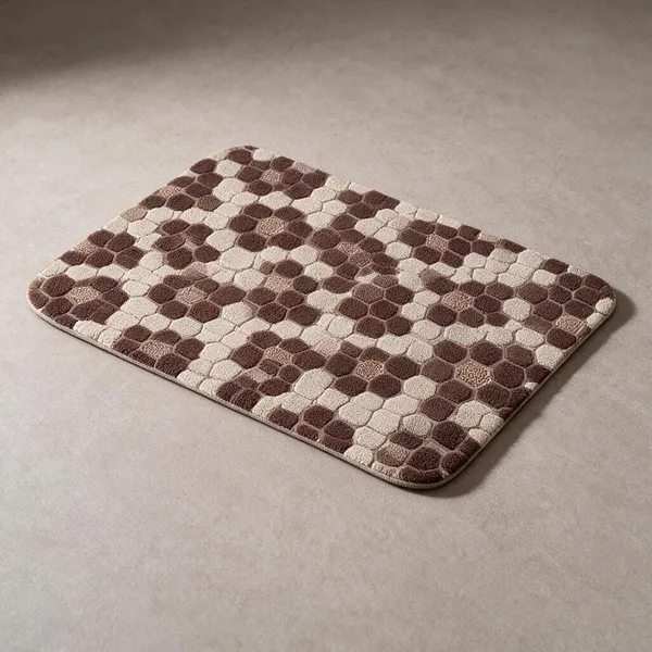 Textured_Contemporary_Hexagon_Pattern_Floor_Mat